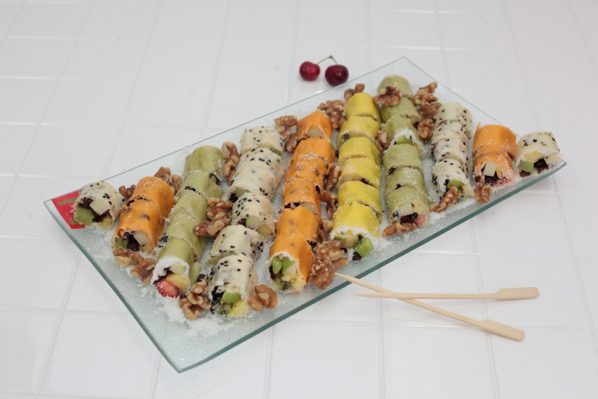 סושי פירות טעים